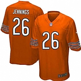 Nike Men & Women & Youth Bears #26 Jennings Orange Team Color Game Jersey,baseball caps,new era cap wholesale,wholesale hats